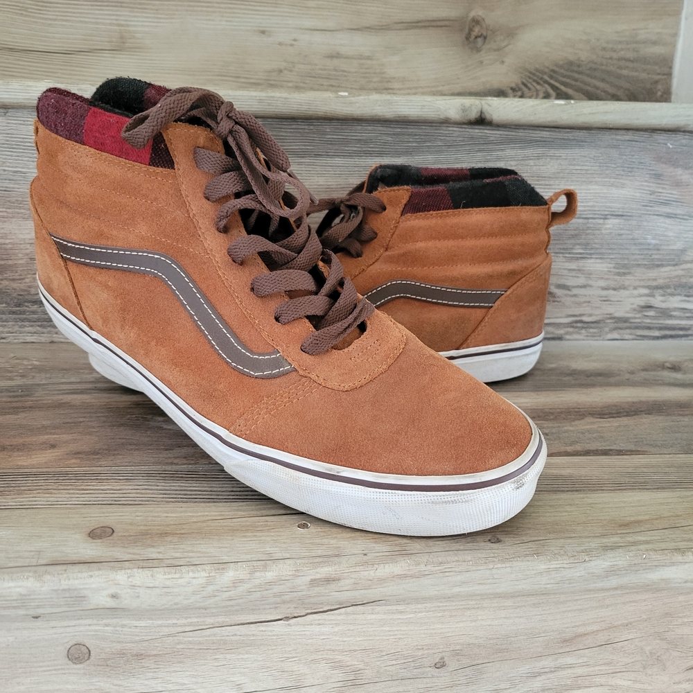 Vans Men's Tan High-Top Sneakers